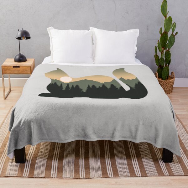 Item preview, maine coon cat forest mountain sunset gift designed and sold by alaechamlal.