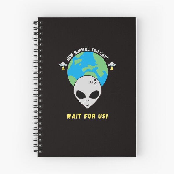 Item preview, New Normal | Aliens Joke designed and sold by Emma's New York Magic.