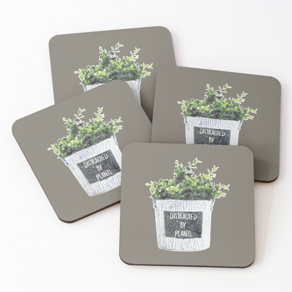 Item preview, Distracted By Plants designed and sold by MackAndCo.