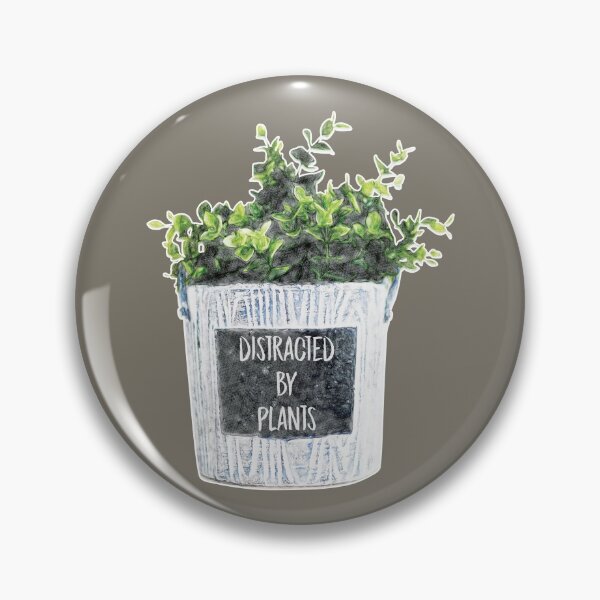 Item preview, Distracted By Plants designed and sold by MackAndCo.