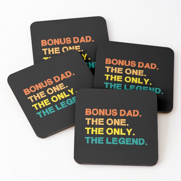 Item preview, Bonus Dad The One The Only The Legend - Fathers Day Gifts For Step Dad designed and sold by T-shirt For You.
