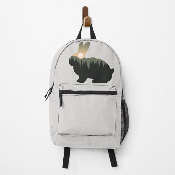 Item preview, rabbit animal forest mountain sunset gift designed and sold by alaechamlal.