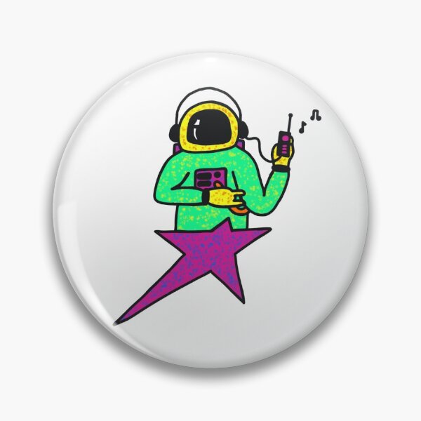 Item preview, Rockin Spaceman designed and sold by emily4stickers.