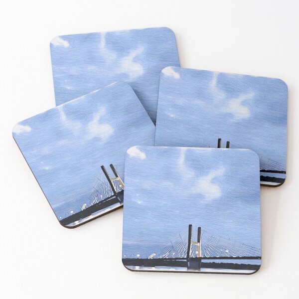 Item preview, Bill Emerson Bridge at Night designed and sold by Madelyn Paige.