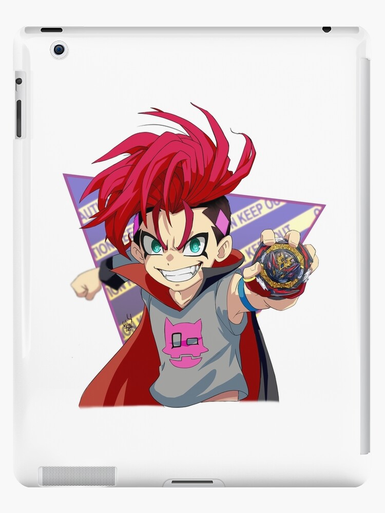 Beyblade Burst- Shu Kurenai iPad Case & Skin for Sale by