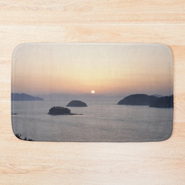 Item preview, Sunset over the sea and islands in Korea Geoje designed and sold by sjkimphoto.