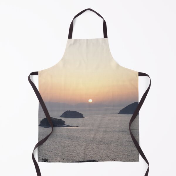 Item preview, Sunset over the sea and islands in Korea Geoje designed and sold by sjkimphoto.