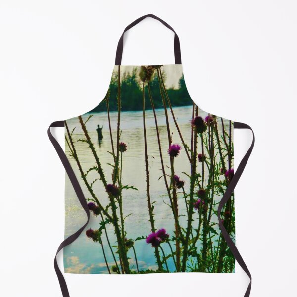 Item preview, fishing among the thistle designed and sold by countrypines.