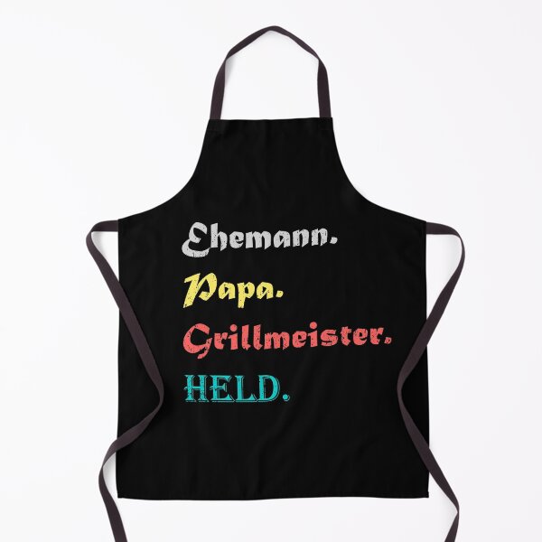 Item preview, Husband Dad Grill Master Hero Retro designed and sold by Denis Rösler.