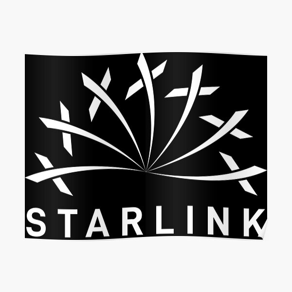 "Starlink project" Poster by DabouStore | Redbubble