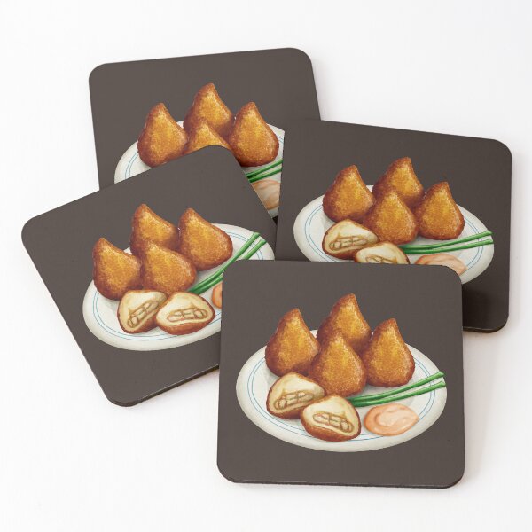 Item preview, Brazilian Coxinha - Chicken Croquettes designed and sold by Alicia Chee.