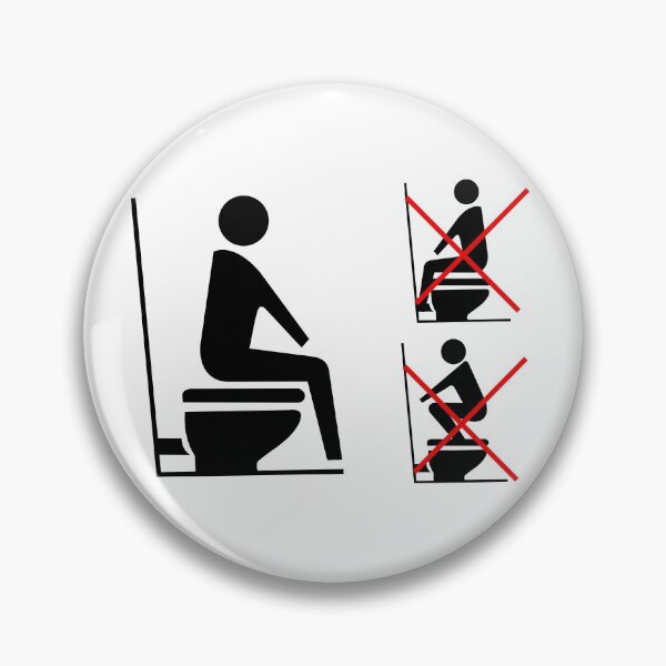 Item preview, Rules on how to use the bathroom designed and sold by morlockstudio.