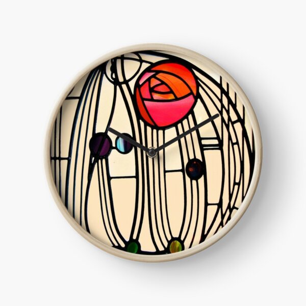 Charles Rennie Mackintosh design Clock