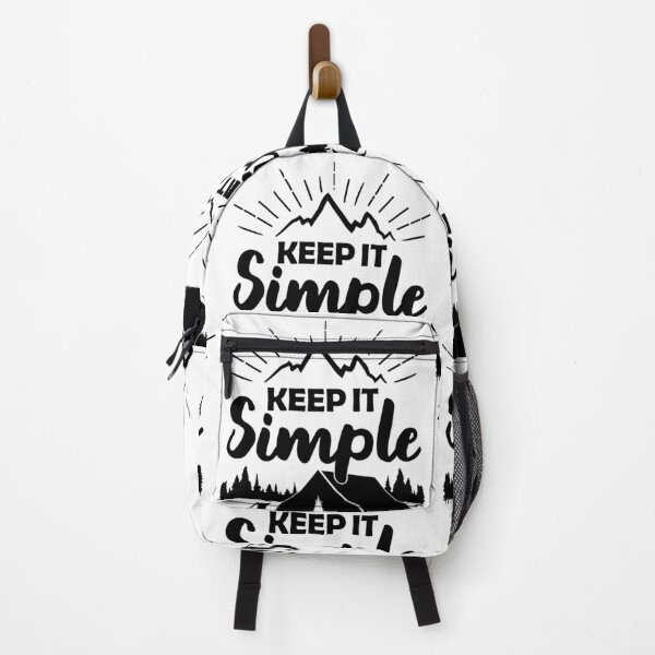 Item preview, Keep It Simple | Wanderlust Living Simply designed and sold by GravitiTees.