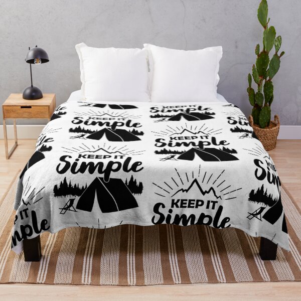 Item preview, Keep It Simple | Wanderlust Living Simply designed and sold by GravitiTees.