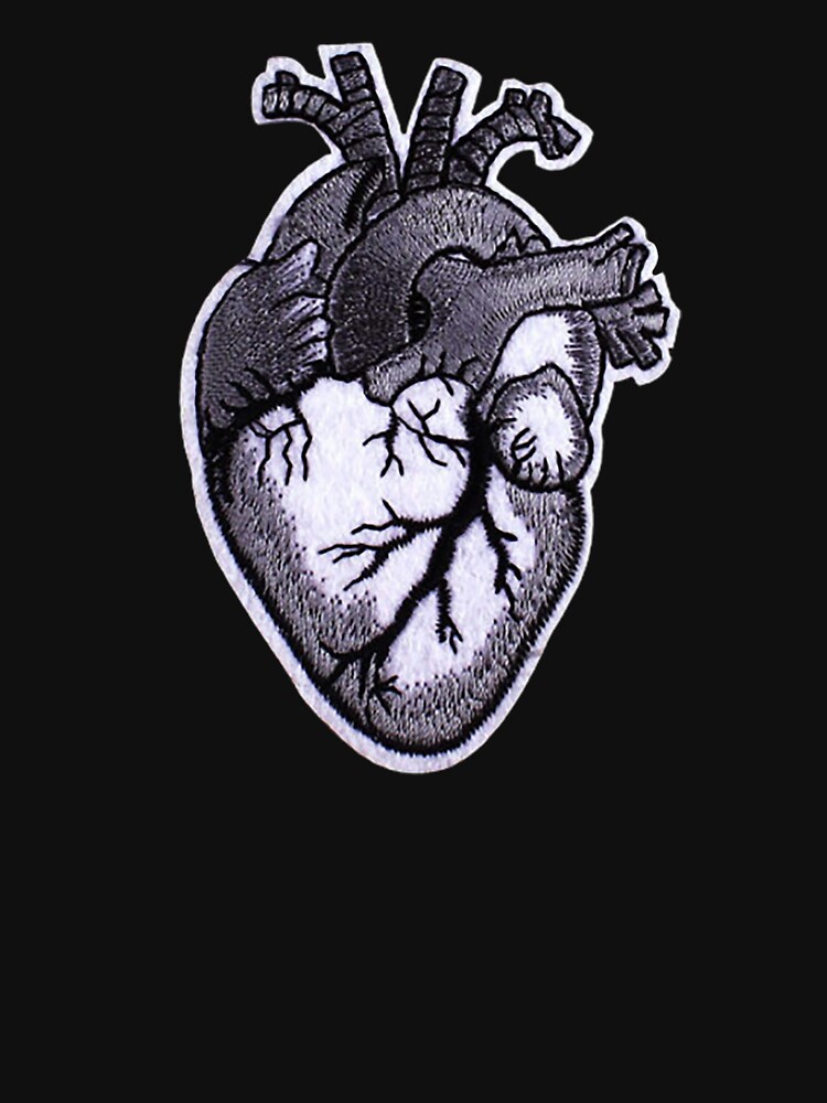 Black & White Heart by VectorArtist