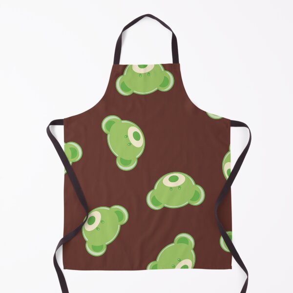 Item preview, cute random bear faces on brown background designed and sold by hateeyes.