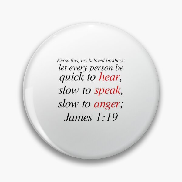 Artikelvorschau, James 1:19 entworfen und verkauft von WBEM.