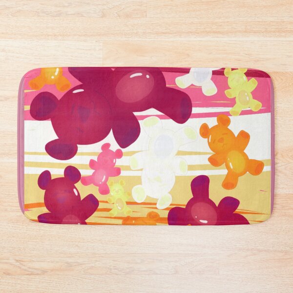 Item preview, himbo flag gummy bears designed and sold by bonkn beeps.