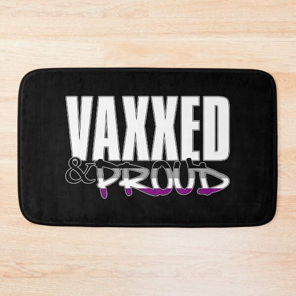 Item preview, Vaxxed & Proud Asexual Pride Flag designed and sold by Patrick Hiller.