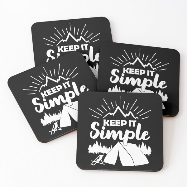 Item preview, Keep It Simple | Living A Simple Life designed and sold by GravitiTees.