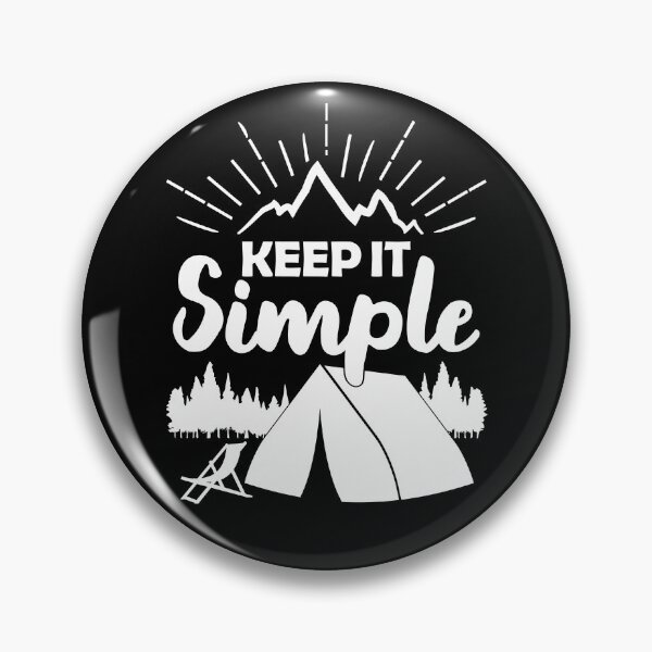 Item preview, Keep It Simple | Living A Simple Life designed and sold by GravitiTees.