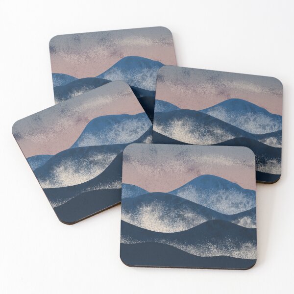 Item preview, Beautiful blue mountain landscape designed and sold by kyiveyes.