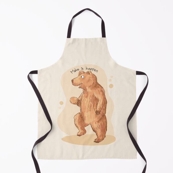 Item preview, Make It Happen Motivated Grizzly Bear designed and sold by Sheridan T.
