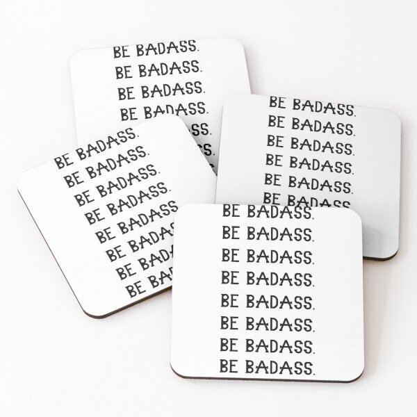Item preview, Be Badass. sticker pack designed and sold by DonmedPro1.