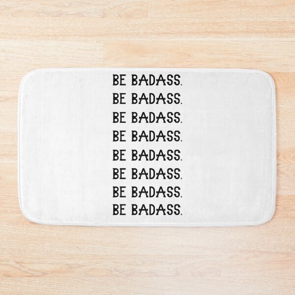 Item preview, Be Badass. sticker pack designed and sold by DonmedPro1.