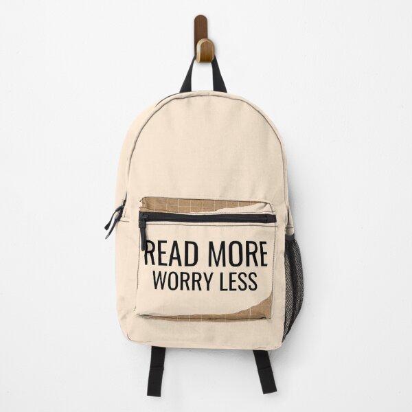 Item preview, Read More Worry Less Aesthetic Text Design designed and sold by Trisha Banlasan.