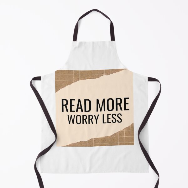 Item preview, Read More Worry Less Aesthetic Text Design designed and sold by Trisha Banlasan.