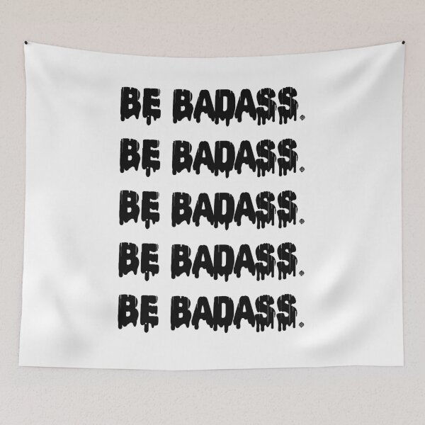 Item preview, Be Badass. sticker pack designed and sold by DonmedPro1.