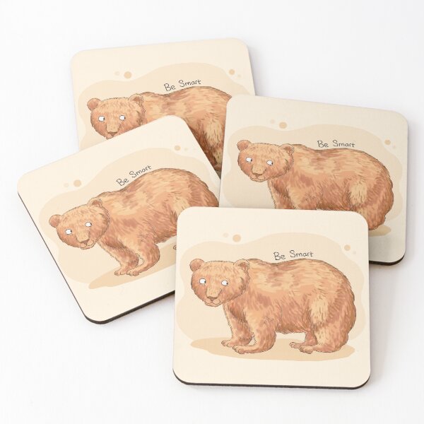 Item preview, Be Smart Grizzly Bear  designed and sold by Sheridan T.