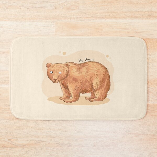 Item preview, Be Smart Grizzly Bear  designed and sold by Sheridan T.