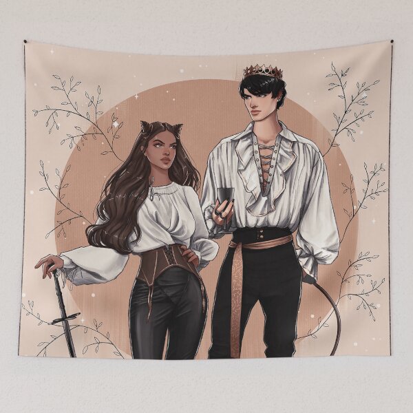 Item preview, High Queen and High King of Elfhame. designed and sold by jessketchs.