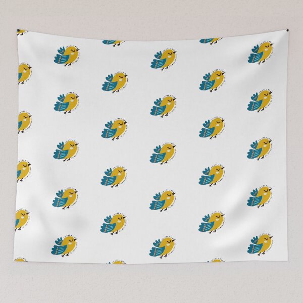 Item preview, I'm Like A Bird, I'll Only Fly Away designed and sold by flying-flamingo.