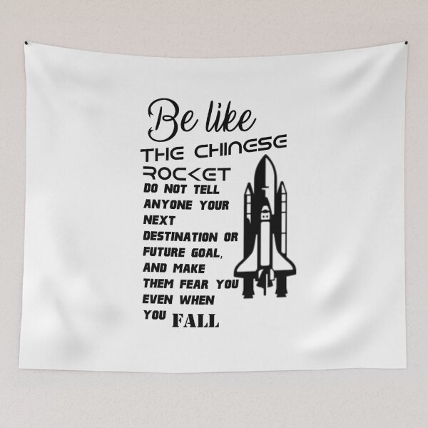 Item preview, Be like the Chinese missile, do not tell anyone your next destination or future goal, and make them fear you even when you fall t-shirt  designed and sold by TheGiftingTree.