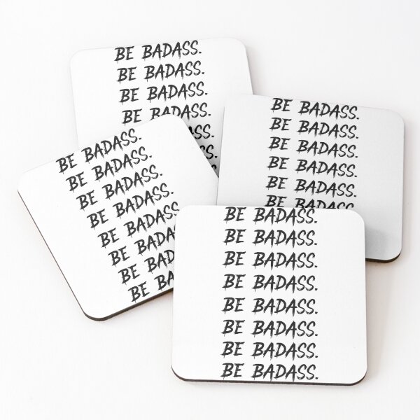 Item preview, Be Badass. sticker pack designed and sold by DonmedPro1.