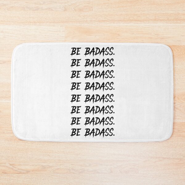 Item preview, Be Badass. sticker pack designed and sold by DonmedPro1.