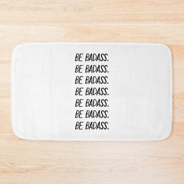Item preview, Be Badass. sticker pack designed and sold by DonmedPro1.