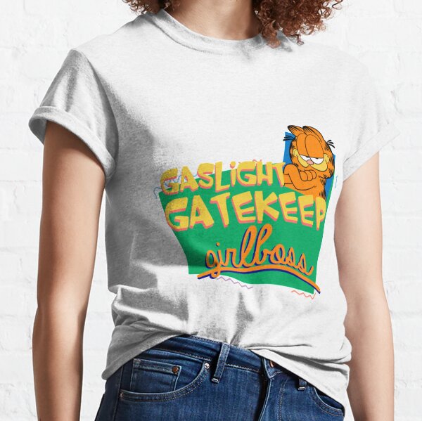 Gaslight Garfield Girlboss T-shirt classique