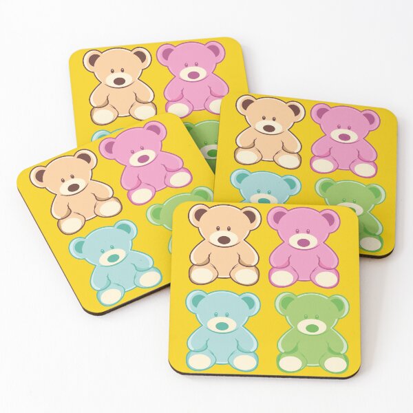 Item preview, illustration of various colored bears designed and sold by hateeyes.