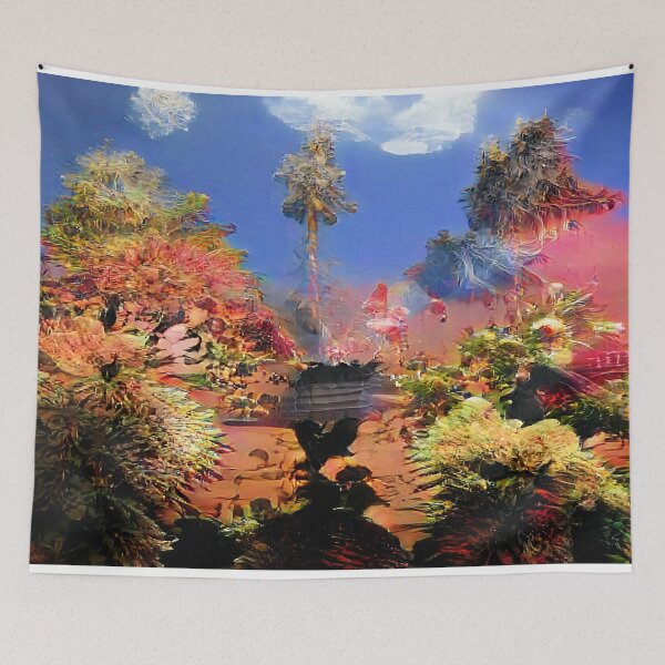 Item preview, Tropical Abstract Landscape designed and sold by BioDigital-Jazz.