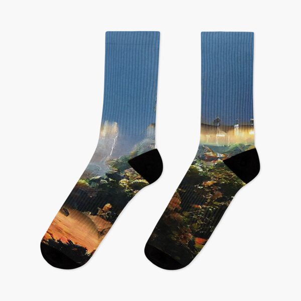 Item preview, Beautiful Warm Tropical Abstract Landscape designed and sold by BioDigital-Jazz.