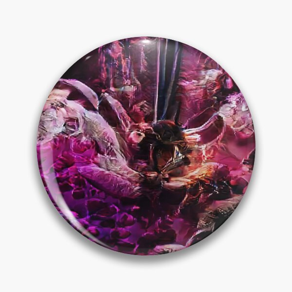 Item preview, Biological Abstract Purple Vaporwave Florals designed and sold by BioDigital-Jazz.