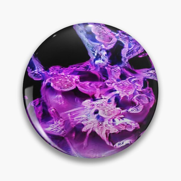 Item preview, Bioluminescent Abstract Purple Bioart designed and sold by BioDigital-Jazz.