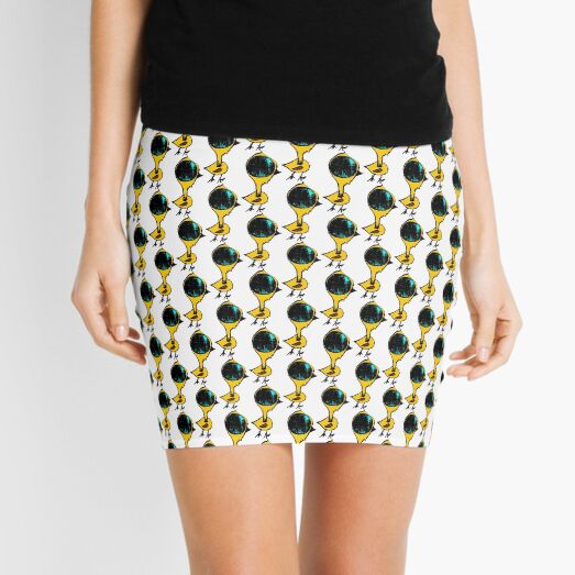 bird brain Mini Skirt