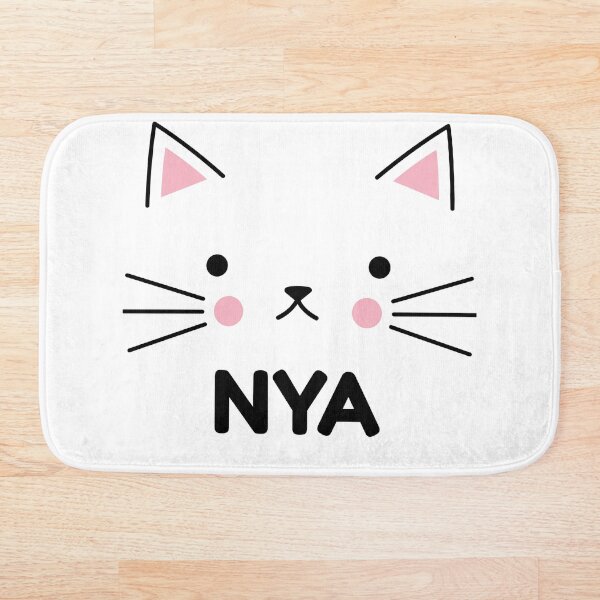 Item preview, Cat saying Nya/Meow designed and sold by fercalibur.