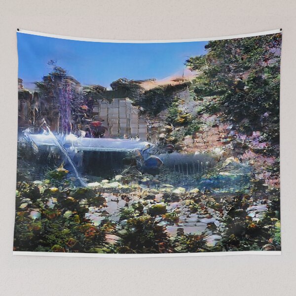 Item preview, Solarpunk Abstract AI Future Scene designed and sold by BioDigital-Jazz.